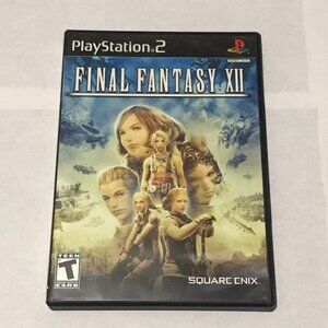 PS2 Final Fantasy XII, Playstation 2